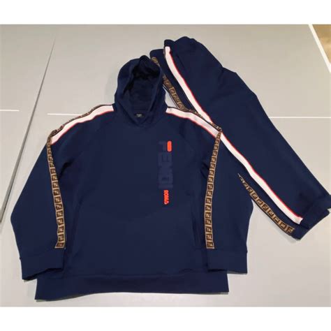 fendi jogging suit mens|flannels fendi tracksuit.